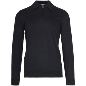 Paolo Pecora, Heren, Truien, Zwart, Maat: M Wol,