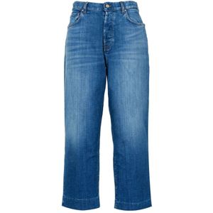 Don The Fuller, Dames, Jeans, Blauw, Maat: W28 Denim,