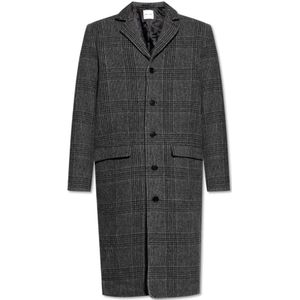 Samsøe Samsøe, Heren, Mantels, Grijs, Maat: M Wol,