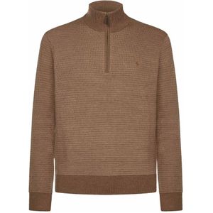 Polo Ralph Lauren - Classics - Gebreide Trui - Bruin - 100% Merinowol