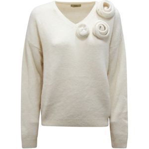 PHO Firenze, Dames, Truien, Wit, Maat: XS