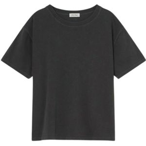 AMERICAN VINTAGE - FIZVALLEY - T-shirt - Donkergrijs - Katoen