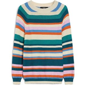 Weekend Max Mara, Dames, Truien, Veelkleurig, Maat: XS Katoen,