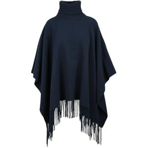 Fabiana Filippi, Dames, Jassen, Blauw, Maat: ONE Size Zijde,