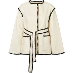 RUE de Femme, Dames, Blouses & Shirts, Wit, Maat: 2XL Katoen,