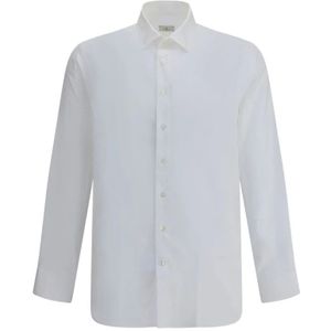 Etro, Heren, Overhemden, Wit, Maat: XL Katoen,