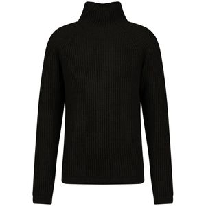Drykorn - Arvid 10 - Rollneck Sweater - Zwart - Wolmix