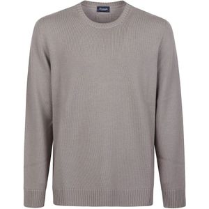 Drumohr, Heren, Truien, Grijs, Maat: L Wol,