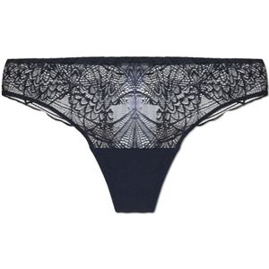 Hanro, Dames, Ondergoed, Blauw, Maat: M Polyamide,