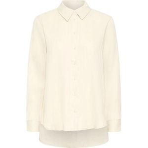 Ichi, Dames, Blouses & Shirts, Beige, Maat: XS