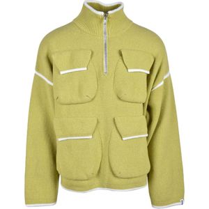 Bonsai, Heren, Truien, Groen, Maat: M Wol,