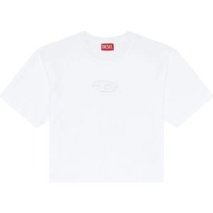 Diesel, Dames, Tops, Wit, Maat: XS Katoen,