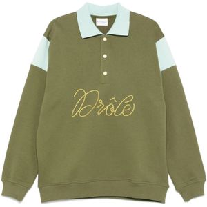 Drole de Monsieur, Heren, Tops, Groen, Maat: S