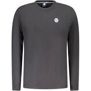 North Sails, Heren, Tops, Zwart, Maat: S Katoen,