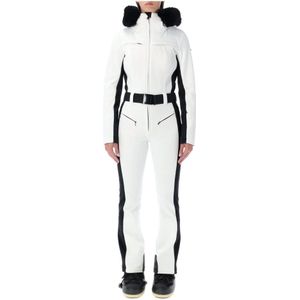 Goldbergh, Dames, Sport, Wit, Maat: M Leer,