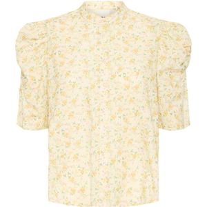 Ichi, Dames, Blouses & Shirts, Veelkleurig, Maat: XS Katoen,