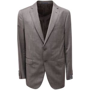 Pal Zileri, Heren, Jassen, Grijs, Maat: 2XL Wol,
