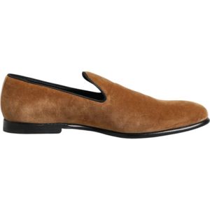 Dolce & Gabbana, Heren, Schoenen, Bruin, Maat: 45 EU Suède,
