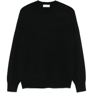Dries Van Noten, Heren, Sweatshirts & Hoodies, Zwart, Maat: L Wol,