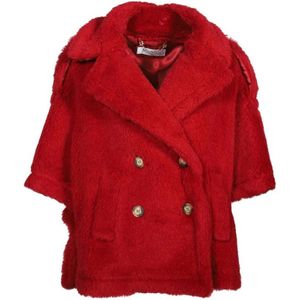 Max Mara, Dames, Jassen, Rood, Maat: S Wol,