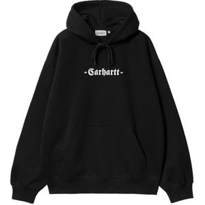 Carhartt Wip, Heren, Sweatshirts & Hoodies, Zwart, Maat: XS Katoen,