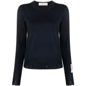 Golden Goose, Dames, Truien, Blauw, Maat: M