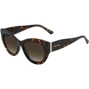 Jimmy Choo, Dames, Accessoires, Bruin, Maat: 58 MM