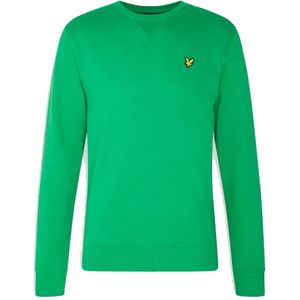 Lyle & Scott, Heren, Sweatshirts & Hoodies, Groen, Maat: M Katoen,
