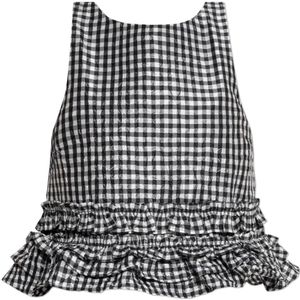 Ganni, Dames, Tops, Zwart, Maat: M Poliester,