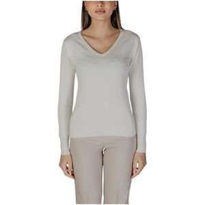 Street One, Dames, Truien, Beige, Maat: M Viscose,