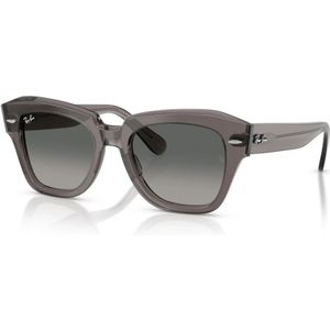 Ray-Ban - State Street - Zonnebril - Grijs - 49 mm