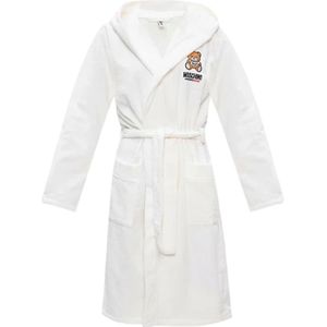 Moschino, unisex, Nachtkleding & Lounge, Wit, Maat: L Katoen,