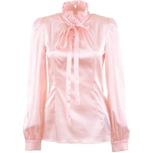 Dolce & Gabbana, Dames, Blouses & Shirts, Roze, Maat: XS