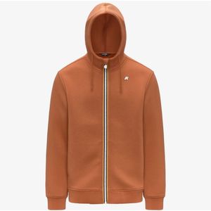 K-Way, Heren, Sweatshirts & Hoodies, Oranje, Maat: XL Viscose,