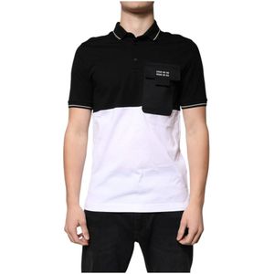 Dolce & Gabbana, Heren, Tops, Zwart, Maat: XS Katoen,