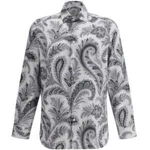 Etro, Heren, Overhemden, Veelkleurig, Maat: L Katoen,