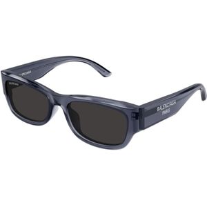 Balenciaga - Bb 0390Sk 003 - Zonnebril - Grijs - Acetaat
