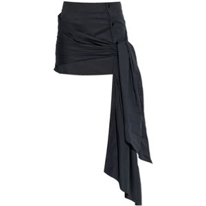 The Attico, Dames, Rokken, Zwart, Maat: 2XS Katoen,