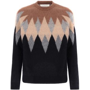 Laneus, Heren, Truien, Veelkleurig, Maat: M