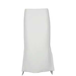 Sportmax, Dames, Rokken, Wit, Maat: 2XS Poliester,