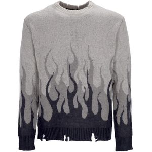 Vision OF Super, Heren, Truien, Grijs, Maat: S Lame,