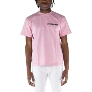 Sunflower, Heren, Tops, Roze, Maat: S Katoen,