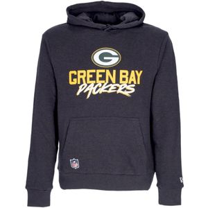 New Era, Heren, Sweatshirts & Hoodies, Blauw, Maat: M Katoen,