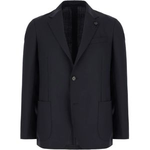 Lardini, Heren, Jassen, Blauw, Maat: L