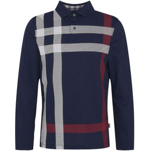 Barbour, Heren, Tops, Blauw, Maat: XL Katoen,