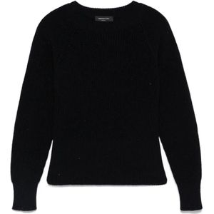 Fabiana Filippi, Dames, Truien, Zwart, Maat: XS Katoen,