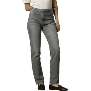 Kocca, Dames, Jeans, Grijs, Maat: M Denim,