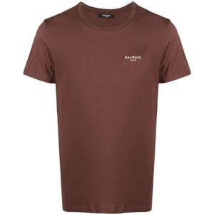 Balmain T-Hemden , Brown , Heren , Maat: S