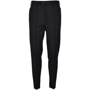 Prada, Heren, Broeken, Zwart, Maat: M Polyamide,