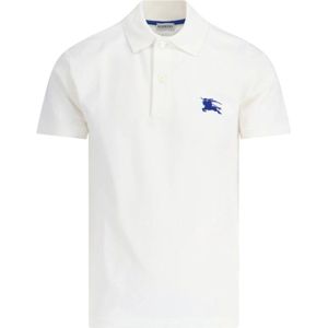 Burberry, Heren, Tops, Wit, Maat: XL